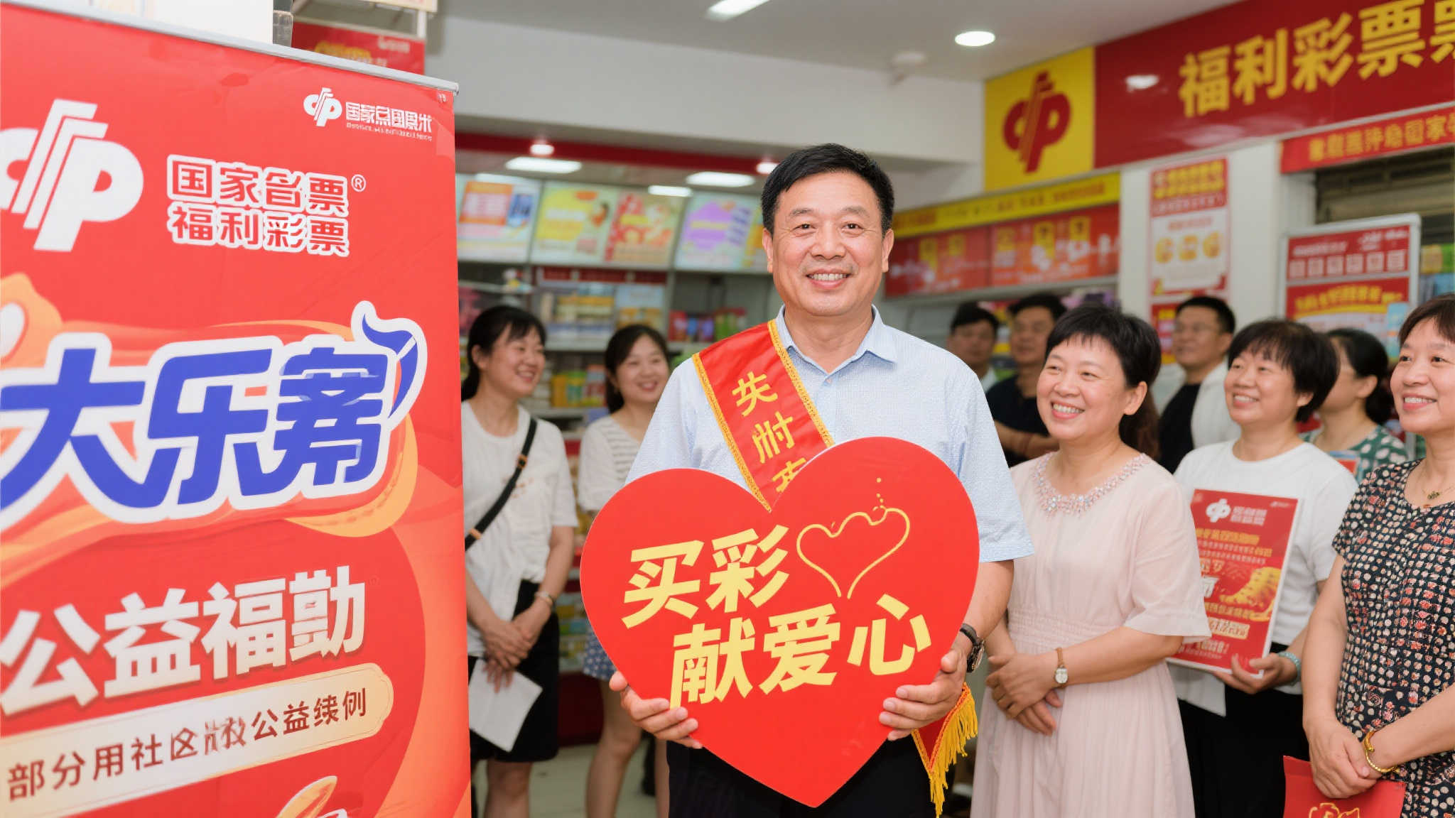 此外，他的决定也让更多人对大乐透这类公益