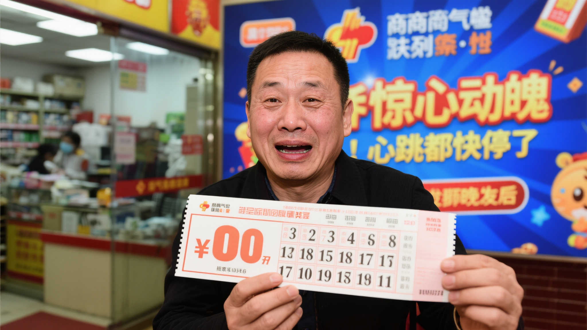 惊险中奖5亿！商人喜获双色球1273万坦言很满意-票