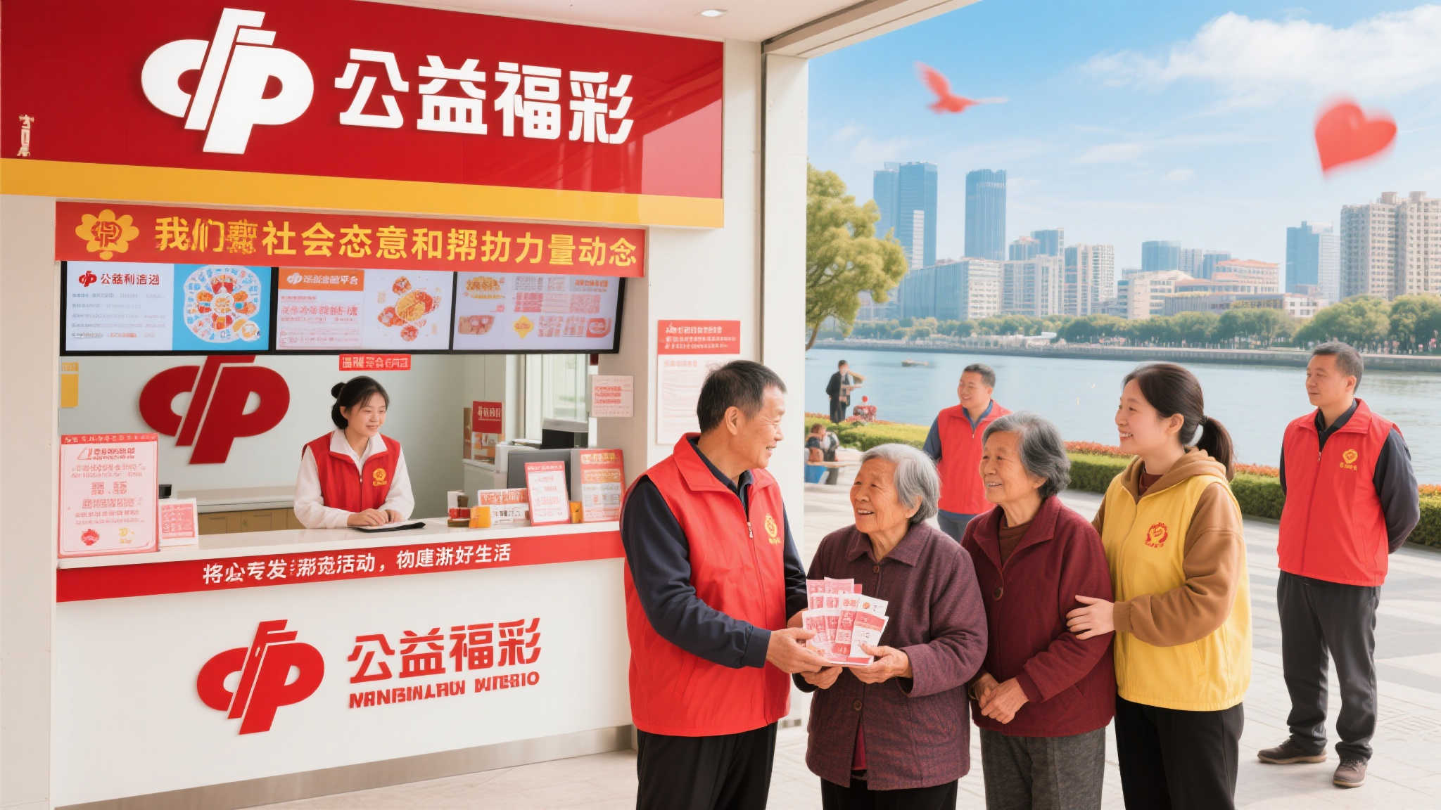 福彩助善 温暖鹿城 在我们身边,有无数需要帮助的人们,而“公