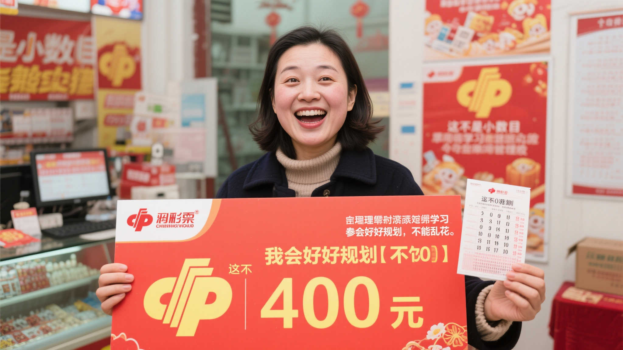 女子喜获福彩40万奖金 计划妥善安排意外之财